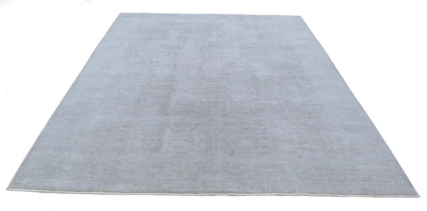 Hand Knotted Overdye Wool Rug 7' 11" x 9' 4" - No. AT14113