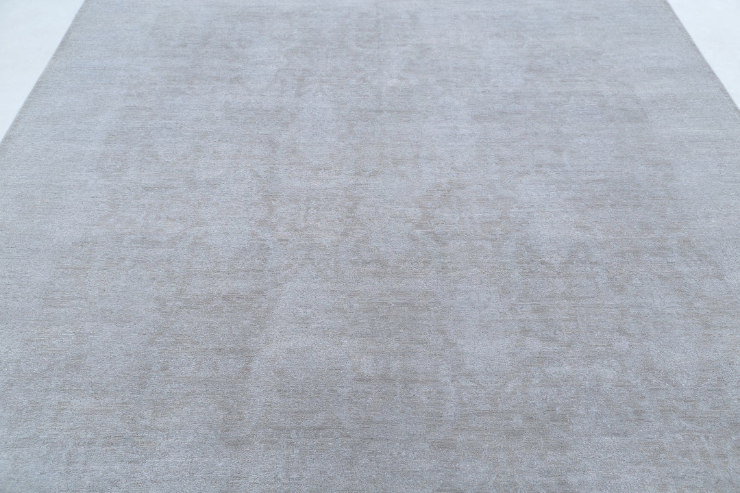 Hand Knotted Overdye Wool Rug 7' 11" x 9' 4" - No. AT14113