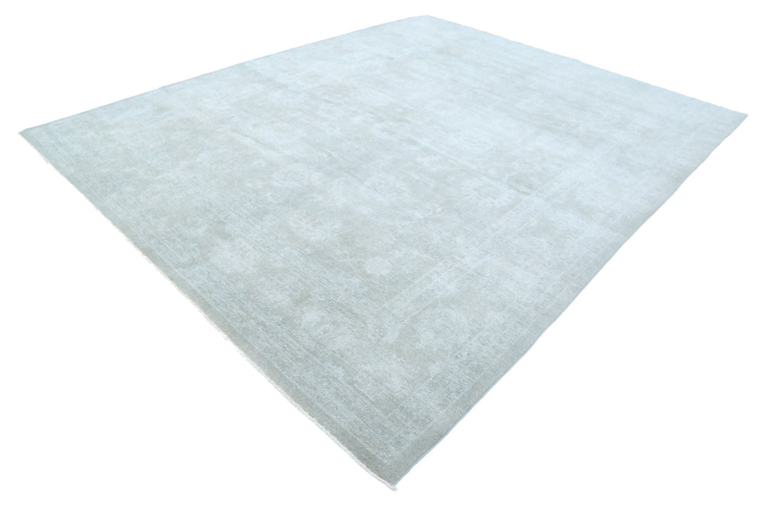 Hand Knotted Overdye Wool Rug 9' 1" x 11' 4" - No. AT42201