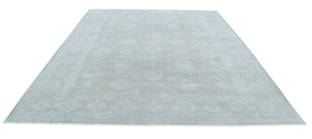 Hand Knotted Overdye Wool Rug 9' 1" x 11' 4" - No. AT42201