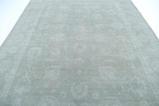 Hand Knotted Overdye Wool Rug 9' 1" x 11' 4" - No. AT42201