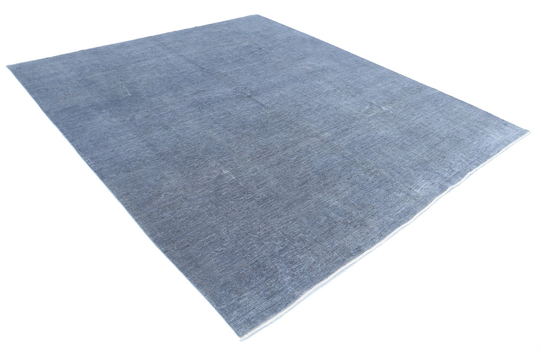 Hand Knotted Overdye Wool Rug 8' 2" x 9' 4" - No. AT45216
