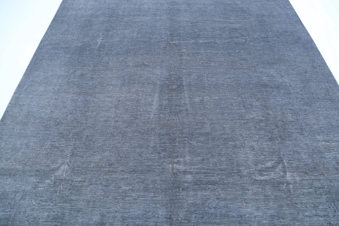 Hand Knotted Overdye Wool Rug 8' 2" x 9' 4" - No. AT45216