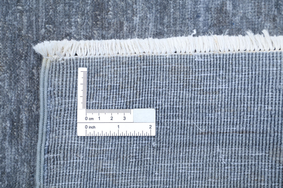 Hand Knotted Overdye Wool Rug 8' 2" x 9' 4" - No. AT45216