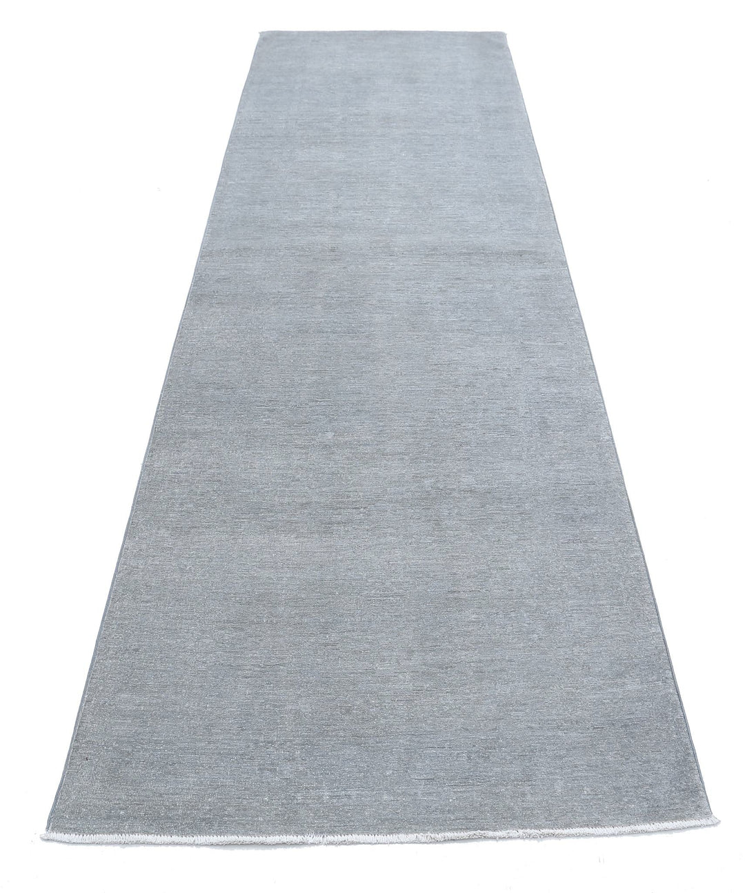 Hand Knotted Overdye Wool Rug 3' 2" x 10' 7" - No. AT89246