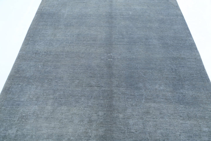 Hand Knotted Overdye Wool Rug 6' 0" x 7' 10" - No. AT68040