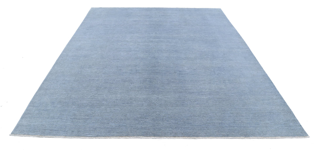 Hand Knotted Overdye Wool Rug 8' 0" x 9' 8" - No. AT45484