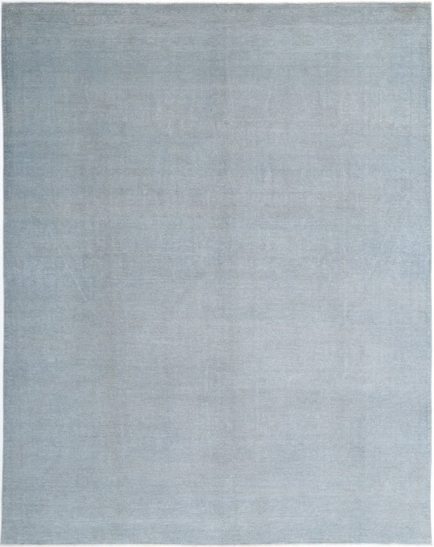 Hand Knotted Overdye Wool Rug 9' 0" x 11' 5" - No. AT39117