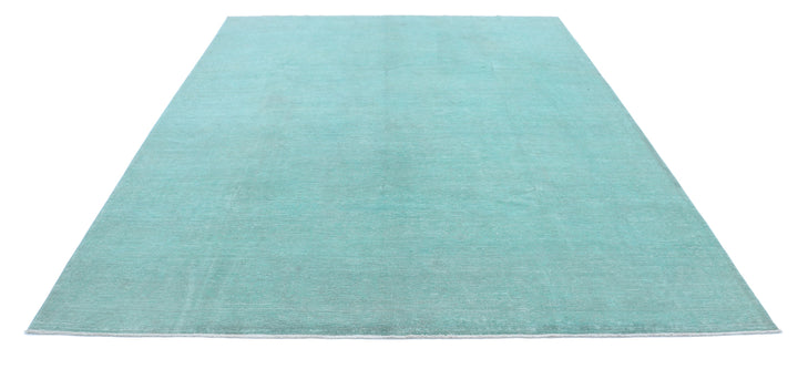 Hand Knotted Overdye Wool Rug 8' 0" x 9' 11" - No. AT55977