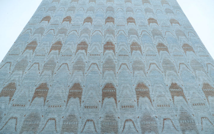 Hand Knotted Fine Overdye Wool Rug 8' 9" x 11' 1" - No. AT91422