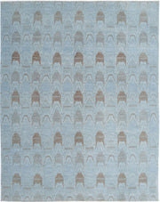 Hand Knotted Fine Overdye Wool Rug 8' 9" x 11' 1" - No. AT91422