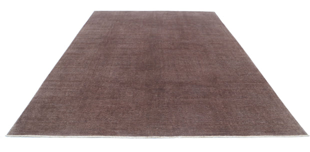 Hand Knotted Overdye Wool Rug 8' 6" x 11' 4" - No. AT58863