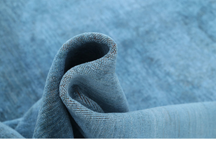 Hand Knotted Overdye Wool Rug 7' 8" x 10' 1" - No. AT72434