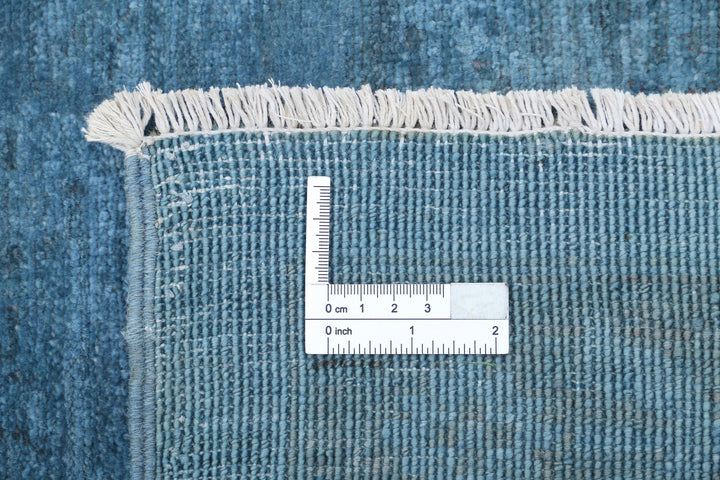 Hand Knotted Overdye Wool Rug 7' 8" x 10' 1" - No. AT72434