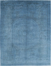 Hand Knotted Overdye Wool Rug 7' 8" x 10' 1" - No. AT72434