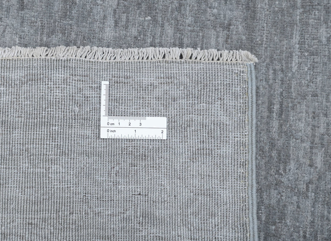 Hand Knotted Overdye Wool Rug 3' 2" x 9' 4" - No. AT46695