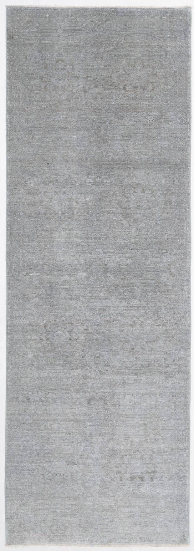 Hand Knotted Overdye Wool Rug 3' 2" x 9' 4" - No. AT46695