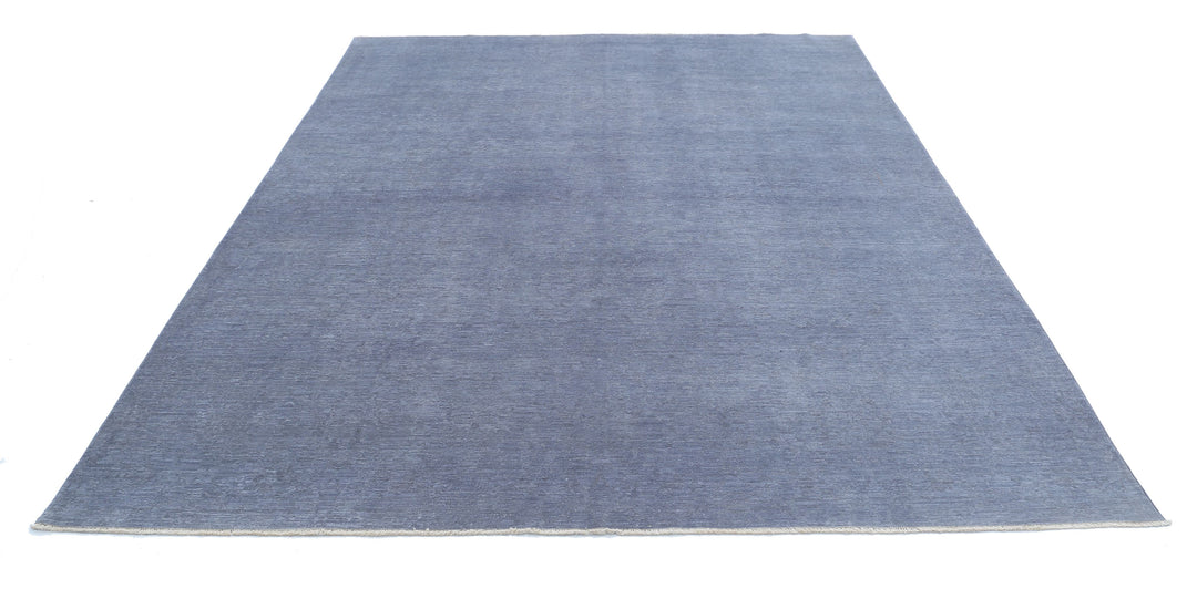 Hand Knotted Overdye Wool Rug 7' 9" x 9' 7" - No. AT12176