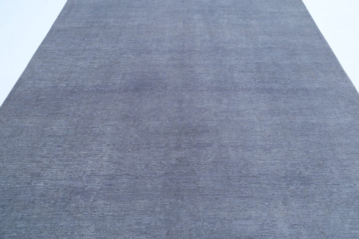 Hand Knotted Overdye Wool Rug 7' 9" x 9' 7" - No. AT12176