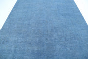 Hand Knotted Overdye Wool Rug 8' 0" x 9' 8" - No. AT28311