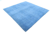 Hand Knotted Overdye Wool Rug 7' 8" x 7' 4" - No. AT72088