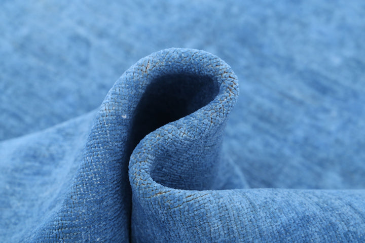 Hand Knotted Overdye Wool Rug 7' 8" x 7' 4" - No. AT72088