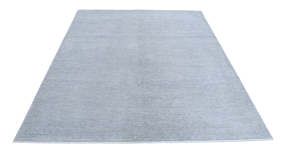 Hand Knotted Overdye Wool Rug 6' 1" x 8' 3" - No. AT81640
