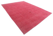 Hand Knotted Overdye Wool Rug 9' 8" x 12' 6" - No. AT27445