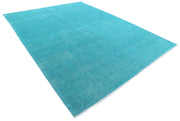 Hand Knotted Overdye Wool Rug 9' 1" x 12' 0" - No. AT91199
