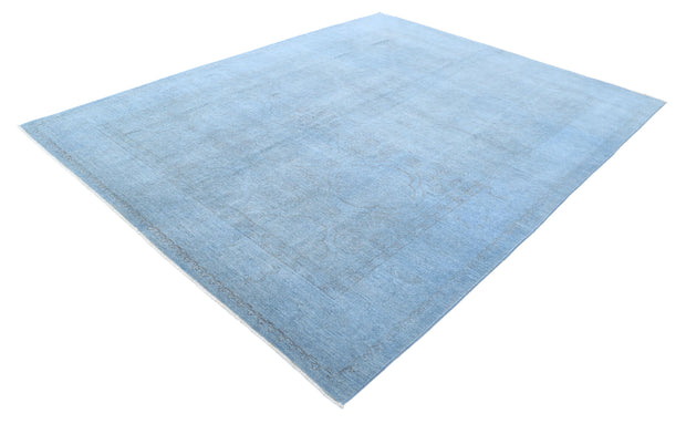 Hand Knotted Overdye Wool Rug 8' 1" x 10' 2" - No. AT86397