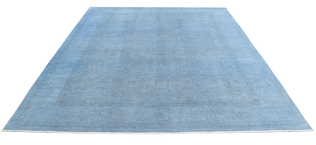 Hand Knotted Overdye Wool Rug 8' 1" x 10' 2" - No. AT86397