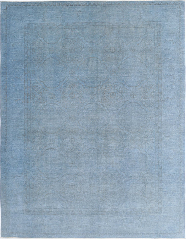 Hand Knotted Overdye Wool Rug 8' 1" x 10' 2" - No. AT86397