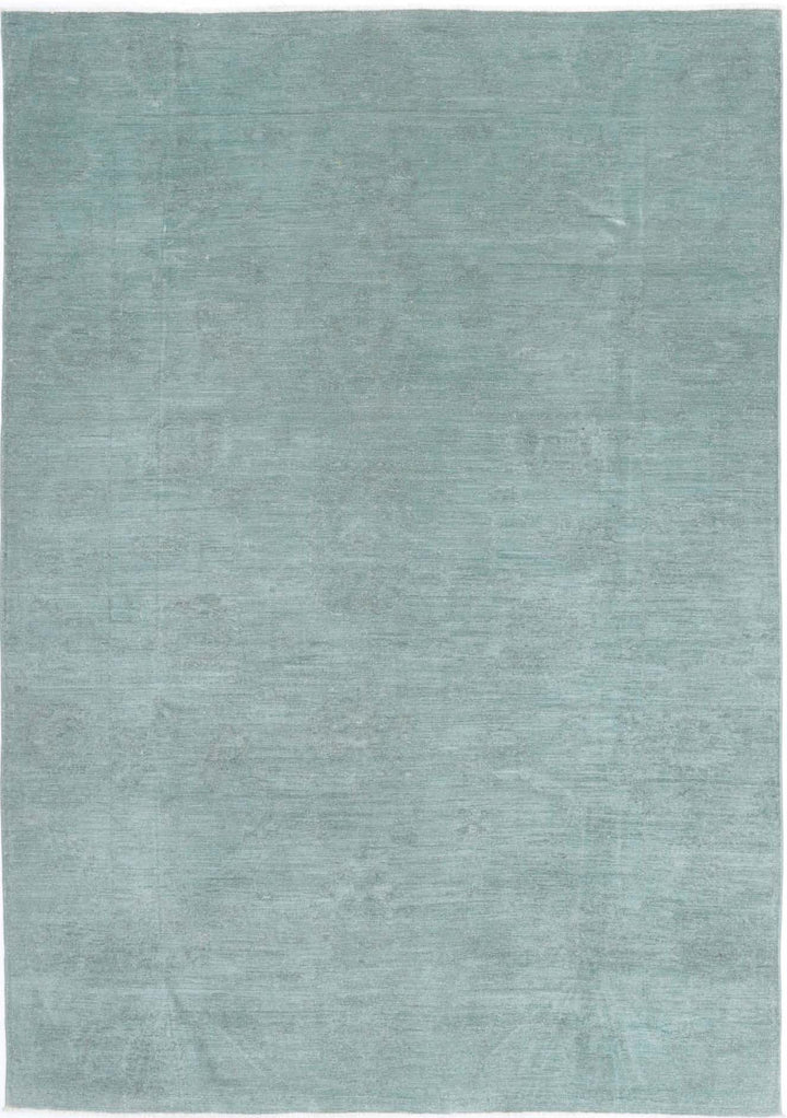 Hand Knotted Overdye Wool Rug 6' 0" x 8' 10" - No. AT23175