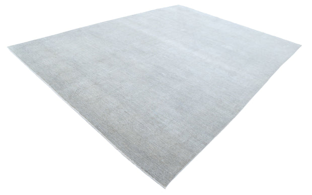 Hand Knotted Overdye Wool Rug 9' 2" x 12' 3" - No. AT54479