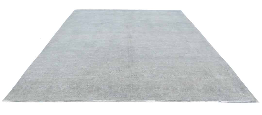 Hand Knotted Overdye Wool Rug 9' 2" x 12' 3" - No. AT54479