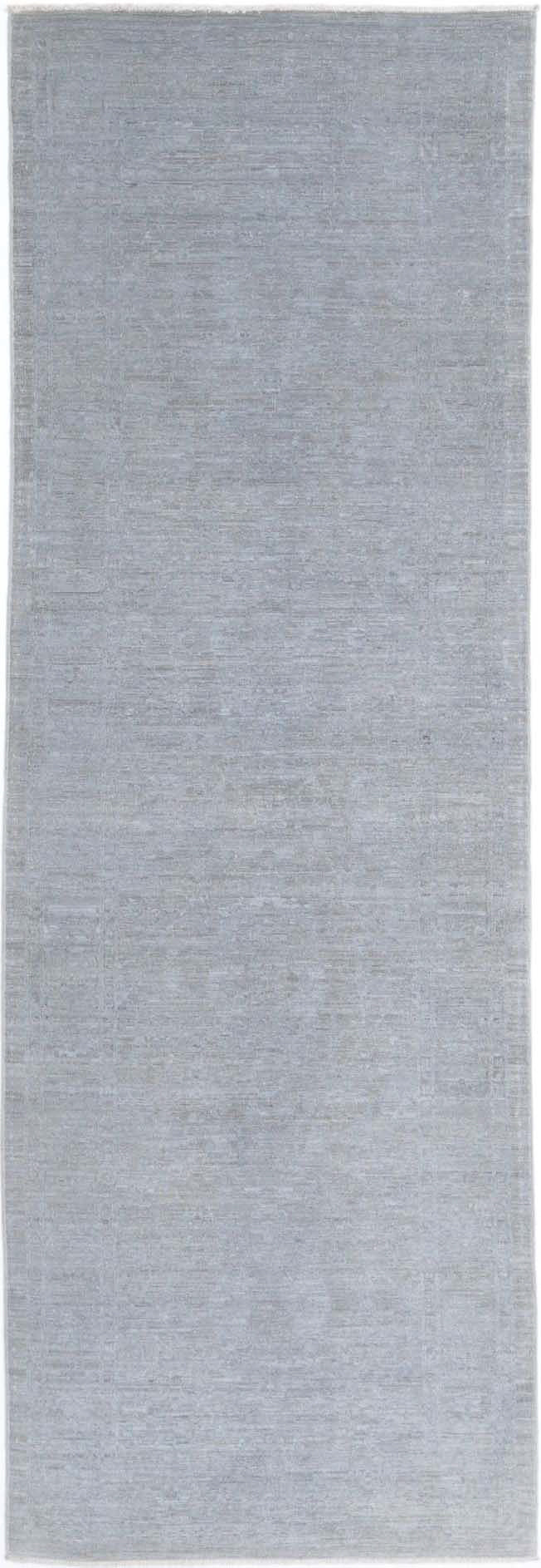 Hand Knotted Overdye Wool Rug 3' 2" x 9' 11" - No. AT54286