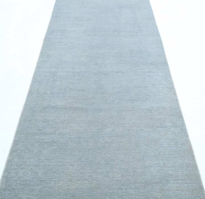 Hand Knotted Overdye Wool Rug 3' 1" x 11' 1" - No. AT81333