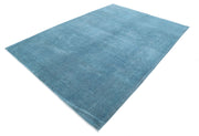 Hand Knotted Overdye Wool Rug 6' 10" x 9' 10" - No. AT96841