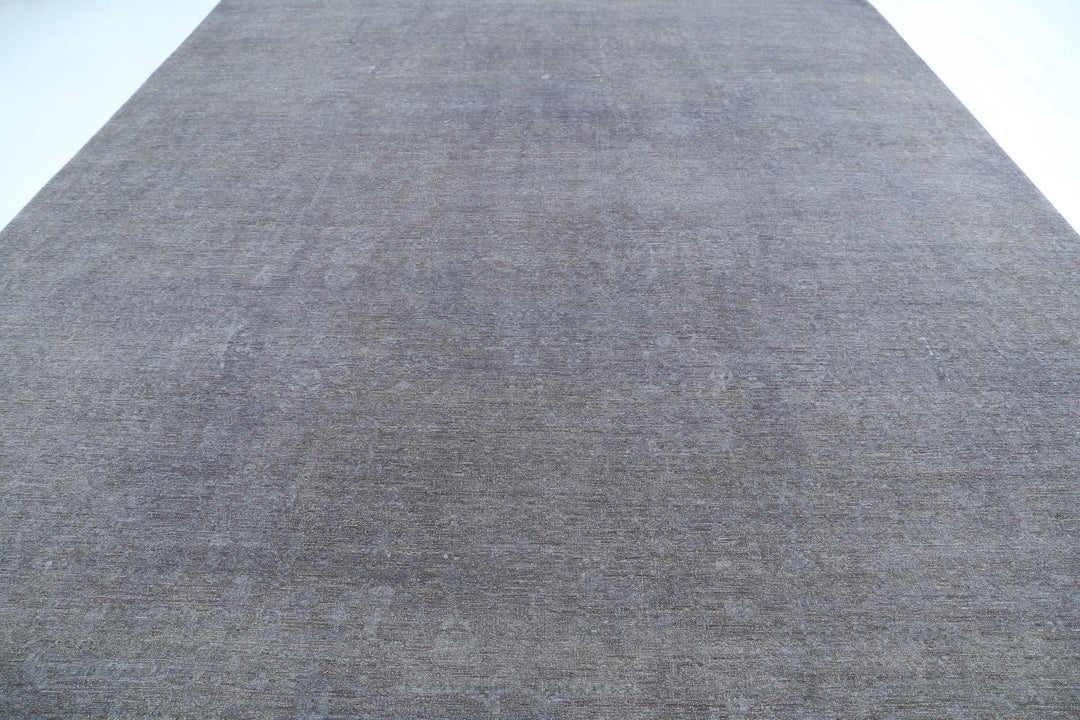 Hand Knotted Overdye Wool Rug 11' 10" x 14' 3" - No. AT39027