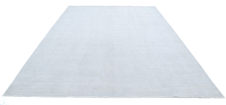 Hand Knotted Overdye Wool Rug 8' 8" x 12' 0" - No. AT61071