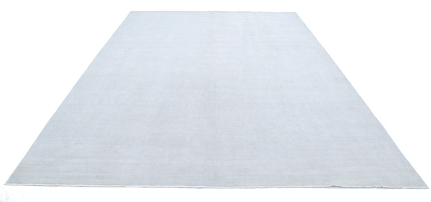 Hand Knotted Overdye Wool Rug 8' 8" x 12' 0" - No. AT61071