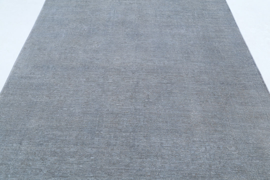 Hand Knotted Overdye Wool Rug 6' 1" x 10' 8" - No. AT97769