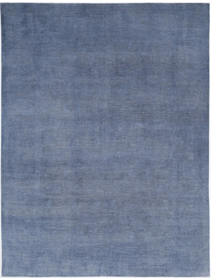 Hand Knotted Overdye Wool Rug 8' 11" x 11' 9" - No. AT19570