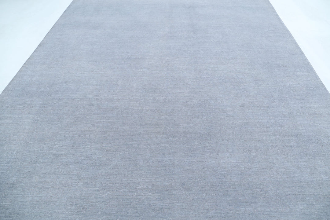 Hand Knotted Overdye Wool Rug 8' 11" x 11' 6" - No. AT45414