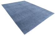 Hand Knotted Overdye Wool Rug 8' 6" x 11' 8" - No. AT68793
