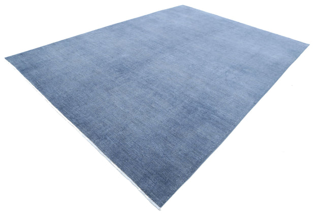 Hand Knotted Overdye Wool Rug 8' 6" x 11' 8" - No. AT68793