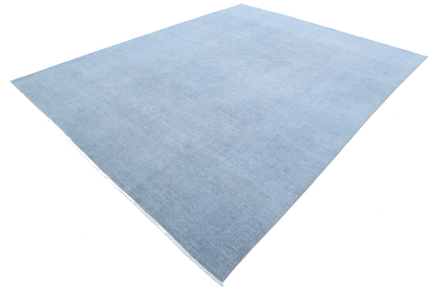 Hand Knotted Overdye Wool Rug 8' 9" x 11' 3" - No. AT13541