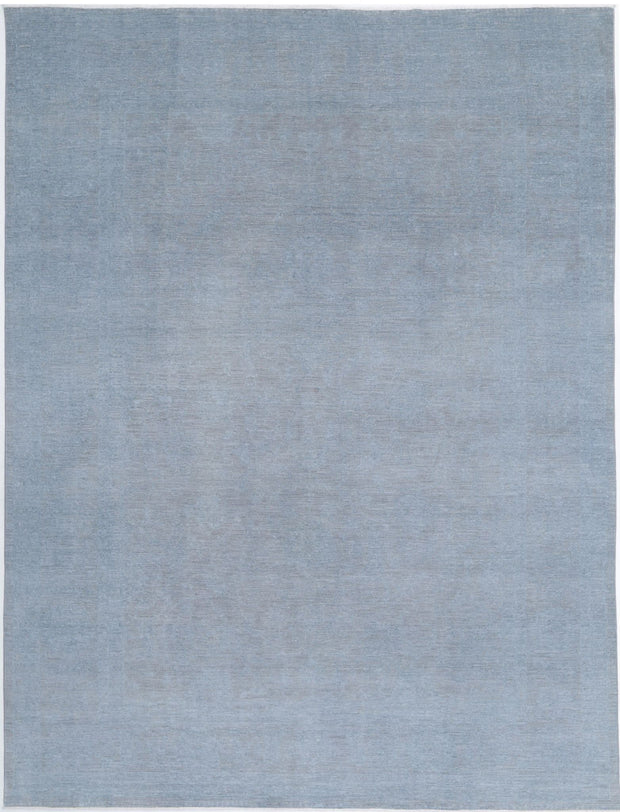 Hand Knotted Overdye Wool Rug 8' 9" x 11' 3" - No. AT13541