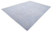 Hand Knotted Overdye Wool Rug 8' 8" x 12' 0" - No. AT91251