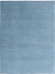 Hand Knotted Overdye Wool Rug 8' 9" x 11' 9" - No. AT24902